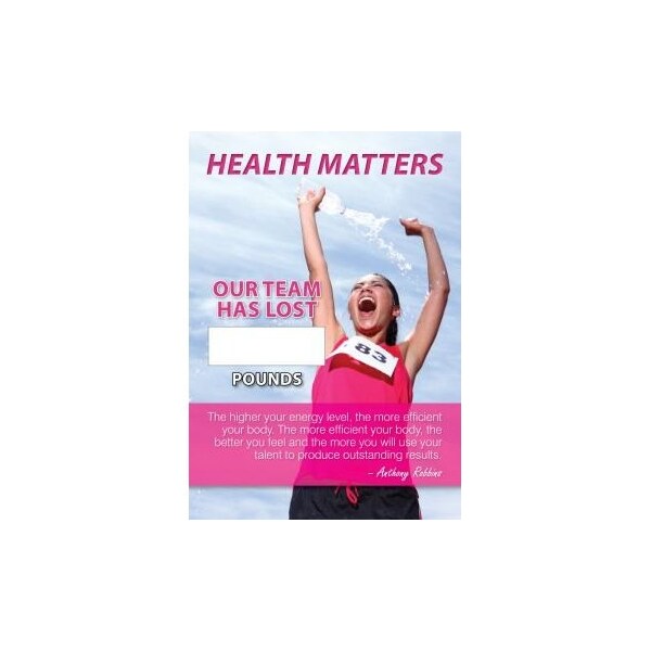 Accuform WORKHEALTHY WRITEADAY SCOREBOARDS MSR806PL MSR806PL - main